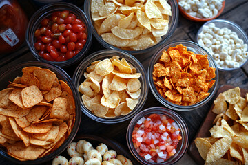 Fototapeta premium Vibrant medley of dried fruits and nuts, a healthy, tasty snack for any meal or occasion