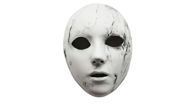 Ghost mask transparent background