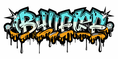 Graffiti font vector spray urban alphabet, street wall hand drawn letters, hip-hop modern style. Grunge drip print, fashion texture lettering splash, creative poster handwriting. Black graffiti font