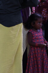 portrait of a small girl