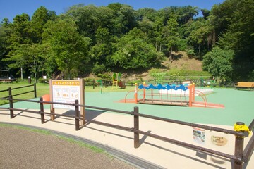 夏の小菅ケ谷北公園　バーベキューサイト