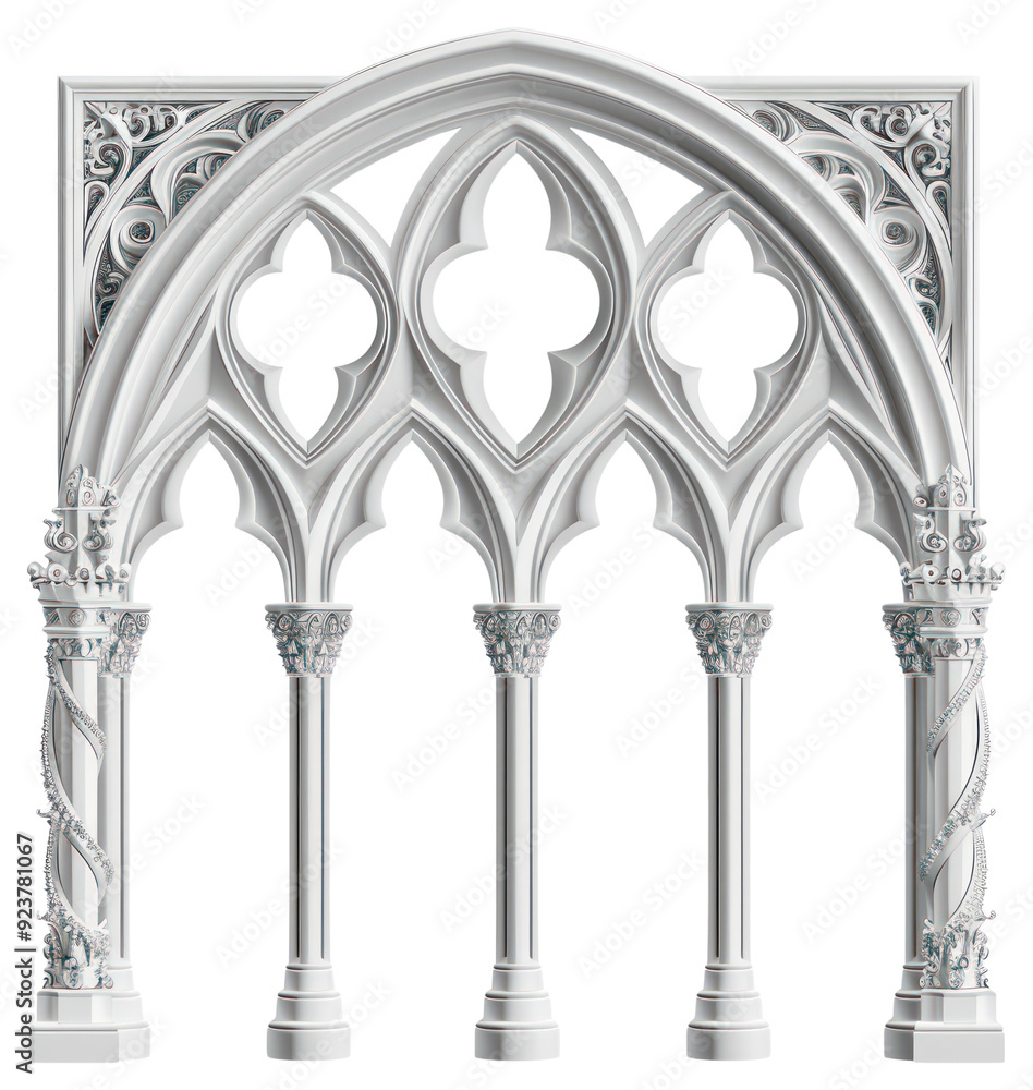 Canvas Prints png gothic architectural arch design