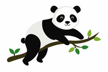 A cute Panda vector illustration