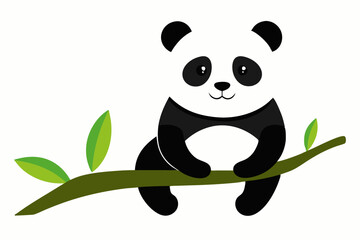 A cute Panda vector illustration