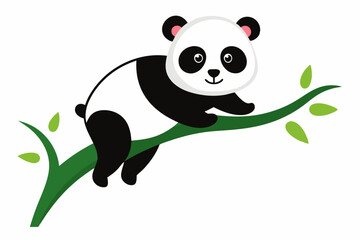 A cute Panda vector illustration