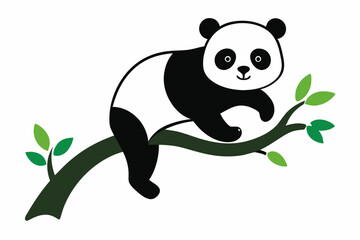 A cute Panda vector illustration
