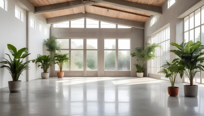 Fototapeta premium empty scene to use in interior designs and mockups