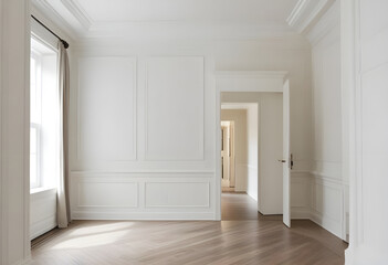 empty scene to use in interior designs and mockups