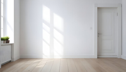 Fototapeta premium empty scene to use in interior designs and mockups