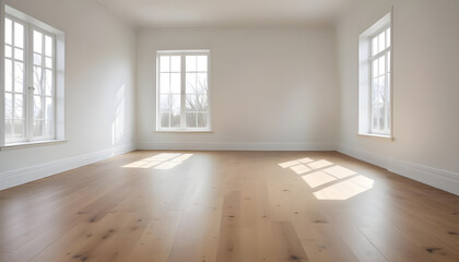 empty scene to use in interior designs and mockups