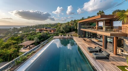 Luxury Villa with Infinity Pool and Sea View.