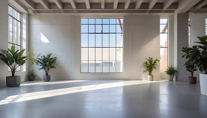 Fototapeta premium empty scene to use in interior designs and mockups