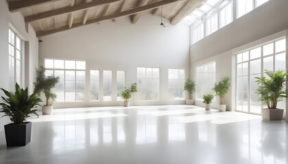 Fototapeta premium empty scene to use in interior designs and mockups