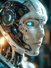 Fototapeta premium Robotic Humanoid