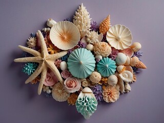 shells and starfish
