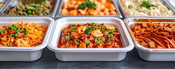 Smiling woman in red traditional clothing and head scarf.