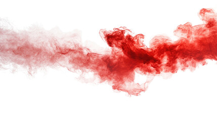 Red explosion transparent background