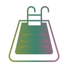 Poolside icon Design