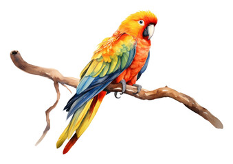 Fototapeta premium PNG Parrot animal bird beak.