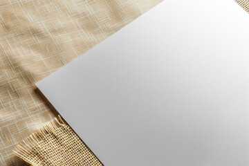 Flyer png mockup, transparent design