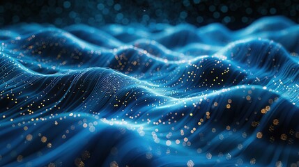 Fototapeta premium Abstract Digital Wave