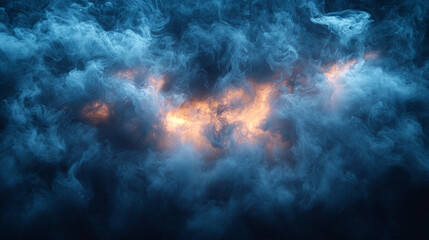 blue smoke texture background