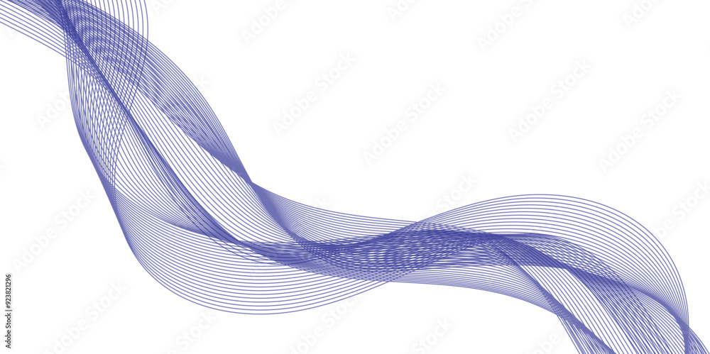 Poster abstract frequency sound wave lines and technology curve lines background. modern colorful flowing w
