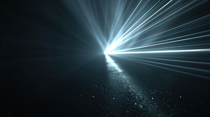 Fototapeta premium Abstract Light Beams