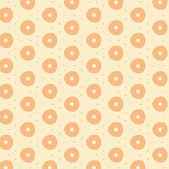 seamless pattern. digital paper in orange