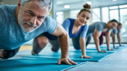 Group Fitness Training Session