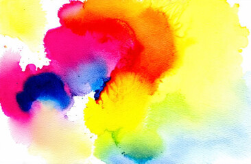 Obraz premium Watercolor Abstract Drawing