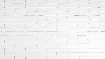 Fototapeta premium white brick wall background. Detail of a white brick wall texture. White brick wall background seamless pattern. white brick wall texture background