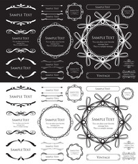 ハロウィンのフレームデザイン。レトロフレーム。アンティークフレームデザイン。