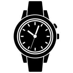 A simple Stylish watch  art vector illustration
