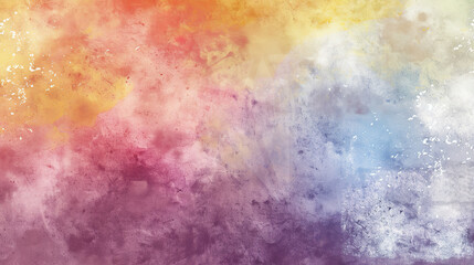 Obraz premium Vibrant Color Gradient Rendering Showcases a Dreamy Watercolor Texture Background, Perfect for Creative Design Concepts and Artistic Expressions