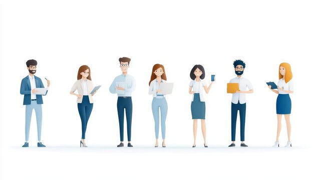 A diverse group of candidates from different regions participating in a virtual job interview process