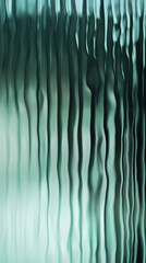 Turquoise ribbed glass background