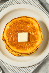 Homemade Breakfast Corn Cake Pancakes