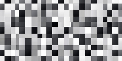 Fototapeta premium pixel pattern background with white and black squares