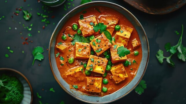 Matar Paneer