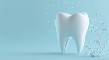 This detailed 3D model of a decayed tooth with plaque is an excellent resource for dental education and awareness about oral health, serving as a valuable tool for clinicians and educators