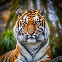Fototapeta premium Majestic Tiger in the Wild
