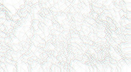 A white background with many different colored dots. The dots are of various sizes and colors, creating a sense of chaos and disorder