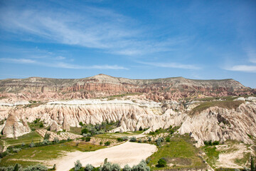 Felsformationen in den T&auml;lern Kappadokiens, Nevsehir, T&uuml;rkei