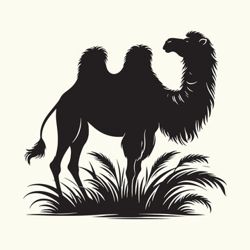 recommend clip art: Arabian Camel silhouette Illustration Vector