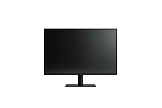 A monitor isolated on a white background. transparent,png dicut