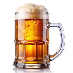 Cold Beer in a Glass