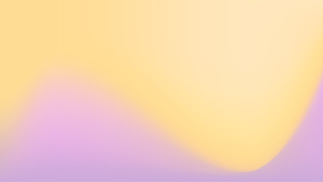 purple yellow wave gradient pastel colors sof curves and design in vector mesh