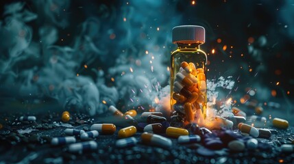 Global Overdose Awareness Day backdrop