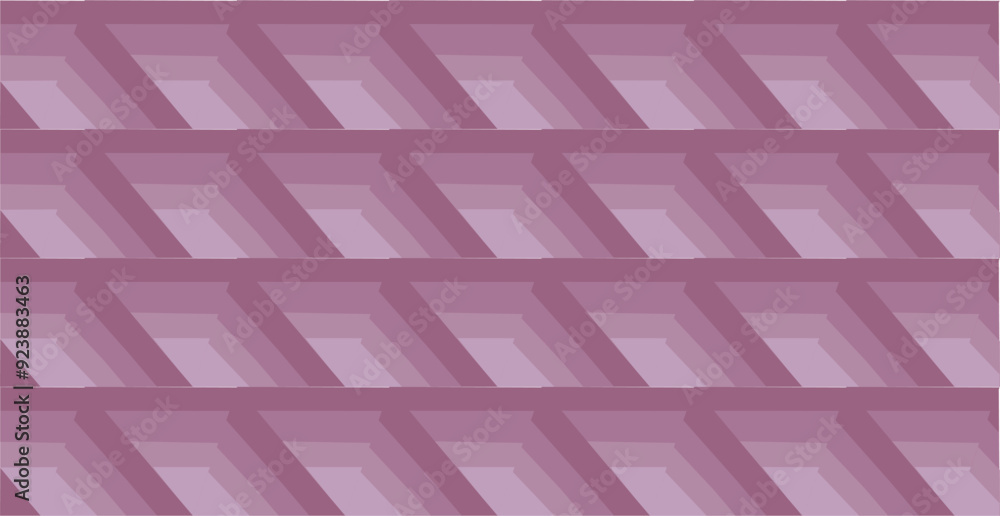Aufkleber the background design is in the form of a parallelogram arrangement with violet tones that give a di